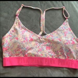 Pink sport bra NEW